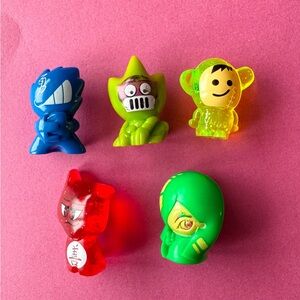 Gogo’s Crazy Bones Vintage 5 PC Lot